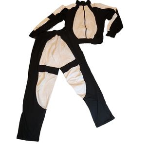 Costume Gallery Adult Black and White Jacket & Pants Set Size Small BoxA